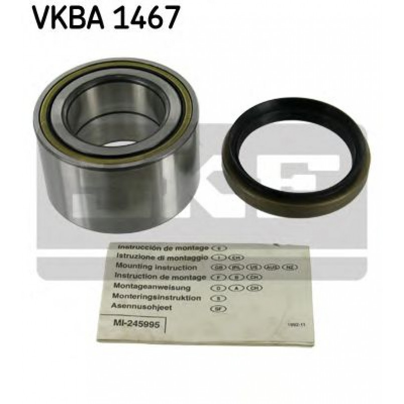 VKBA 1467 SKF Підшипник кульковий d>30